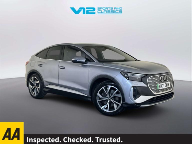2021 Audi Q4 e-tron 40 Launch Edition Sportback 5dr Electric Auto 82kWh (204 ps) SUV Electric Aut...