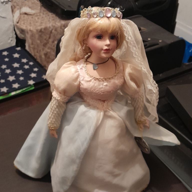 Jeanne Marie porcelain collector doll 1996 limited edition 