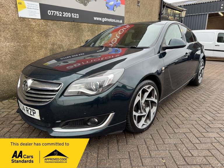 2014 Vauxhall Insignia 2.0 CDTi [140] ecoFLEX SRi Vx-line Nav 5dr [S/S] HATCHBACK DIESEL Manual