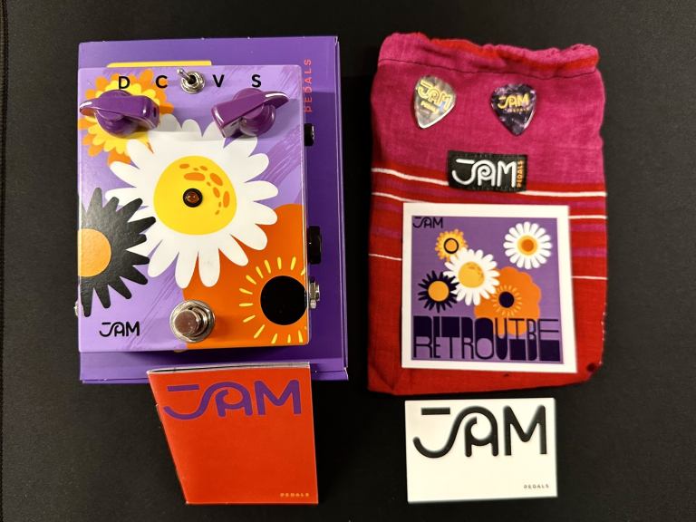 Jam Pedals RetroVibe MK3 Uni-Vibe + Expression Pedal (Brand new)