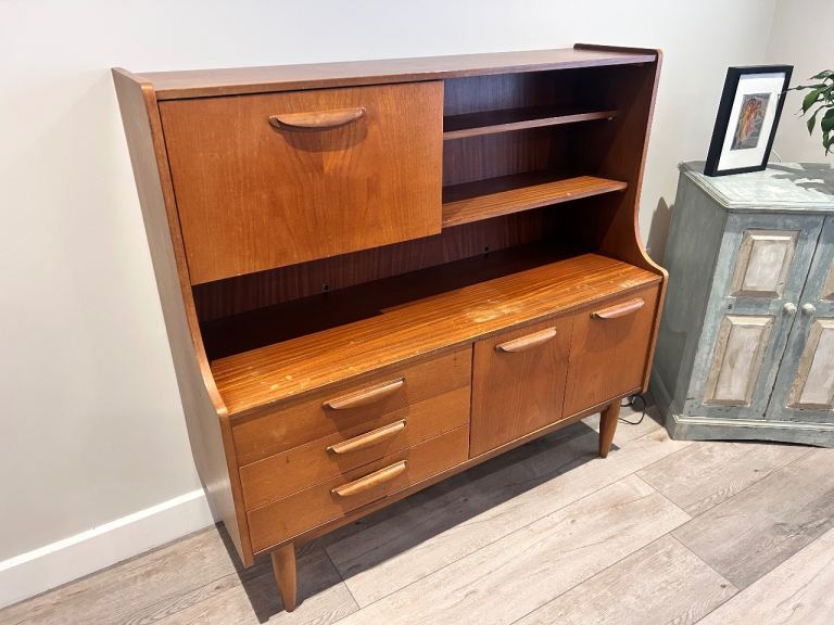 Mid Century Modern Stateroom Teak Sideboard
