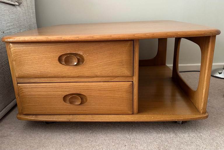 Ercol Windsor Pandora's Box Coffee Table 
