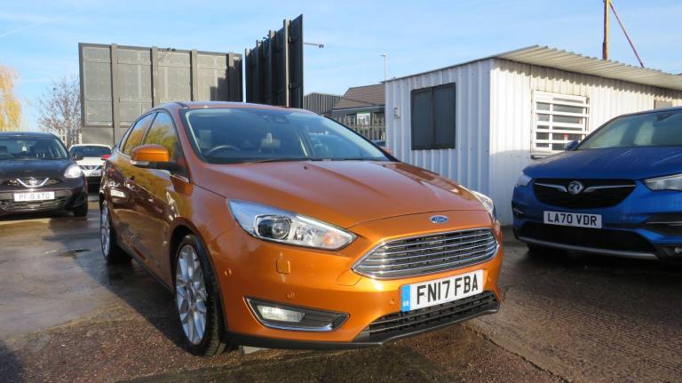 2017 Ford Focus 1.0T EcoBoost Titanium X Euro 6 (s/s) 5dr HATCHBACK Petrol Manual