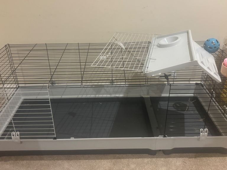 Large Pet Cage with Accessories for Small Animals