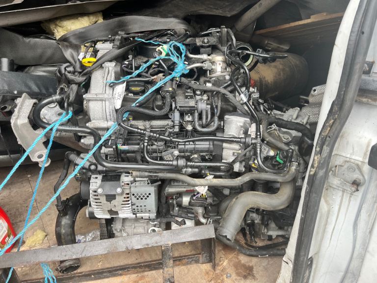 Ford fiesta auto engine and box 7,400 miles 