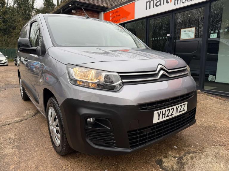 2022 Citroen Berlingo 1.5 Berlingo 1000 Enterprise Professional Blue HDi Panel Van Diesel Manual