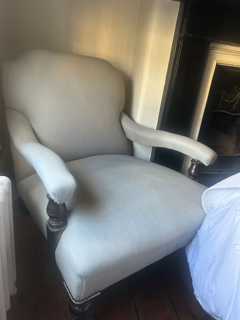 Beautiful grey armchair 