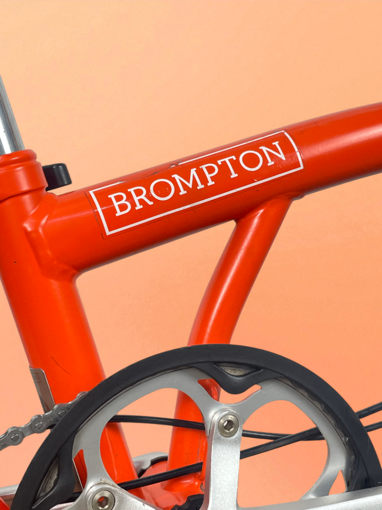 Brompton M3R (C Line Utility) - Luggage Rack - Orange