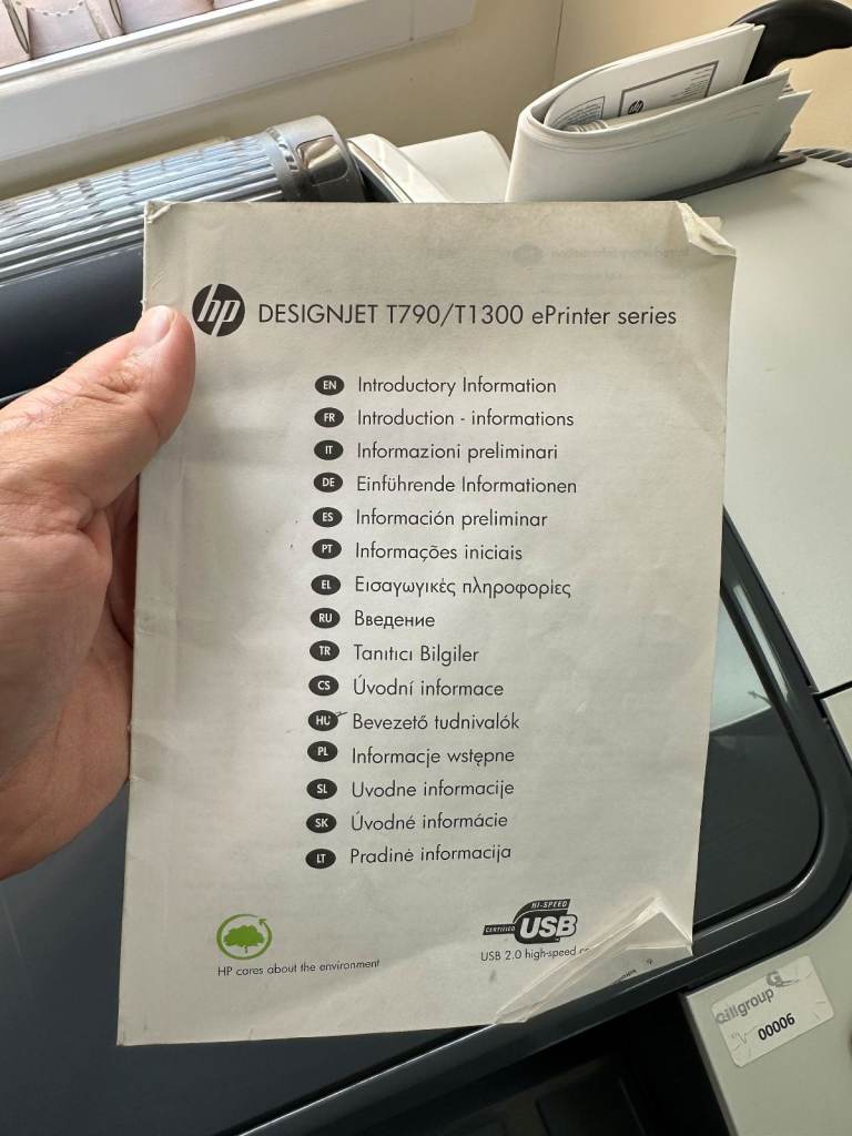 HP Designjet T790 Printer