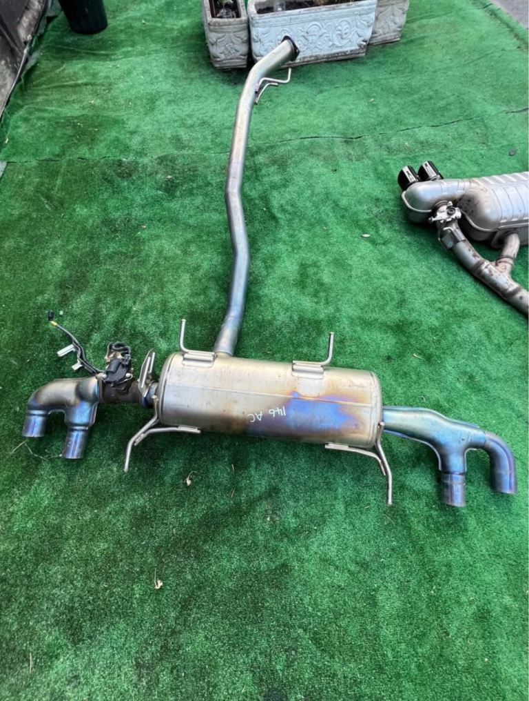 Nissan GTR titanium exhauat