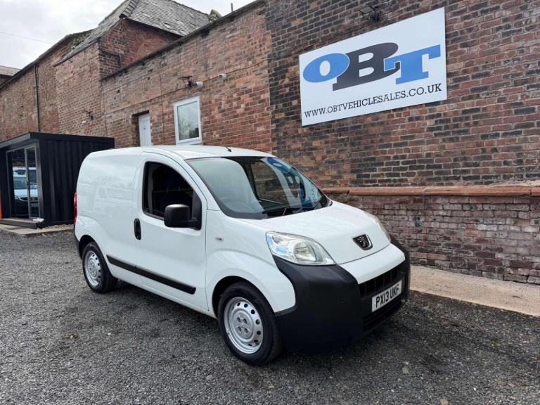 2013 Peugeot Bipper 1.3 HDi 75 S [non Start/Stop] PANEL VAN DIESEL Manual