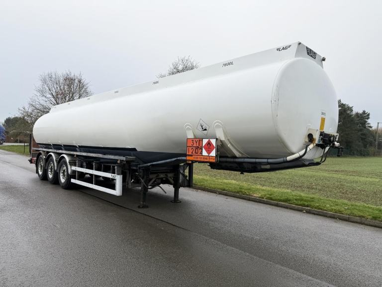 LAG 42,800 LITRE FUEL TANKER TRAILER 