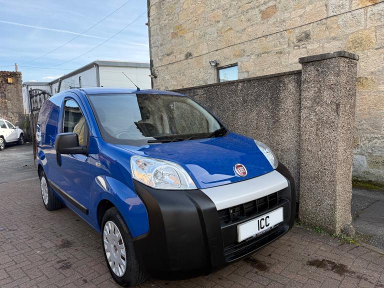 2016 FIAT FIORINO CARGO DIESEL VAN 5DR BLUE NO VAT 1 YEARS MOT SIDE+REAR DOORS 