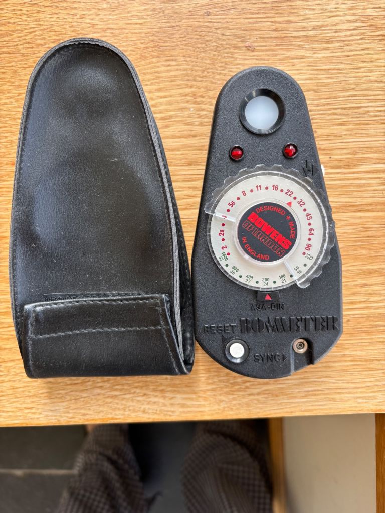 Vintage Bowens of London flash meter