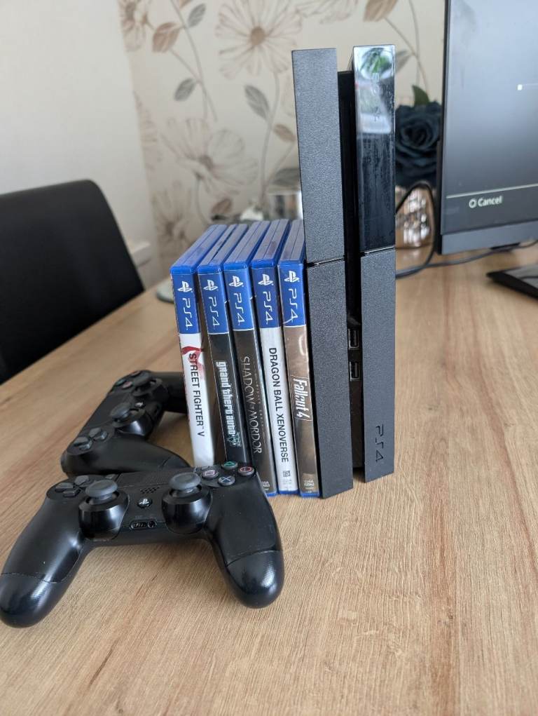 2TB PS4 with 5 games