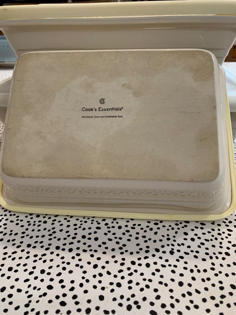Cook's Essentials Ceramic Oven Dish – Good Condition