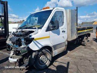 2021 MERCEDES BENZ SPRINTER W907 TIPPER BREAKING !!!