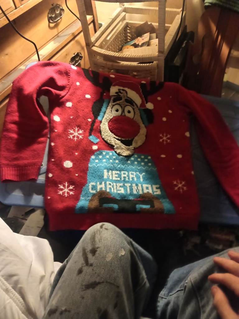 Christmas Reindeer Jumper 