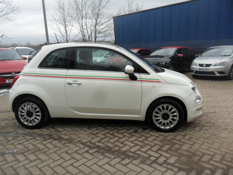 2017 Fiat 500 1.2 Lounge 3dr HATCHBACK Petrol Manual