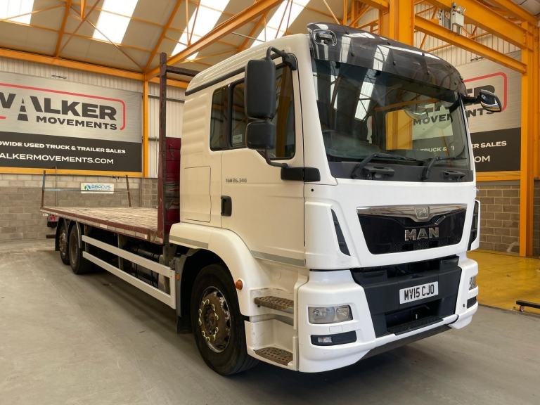 MAN TGM 26.340 *EURO 6* 6X2 FLATBED - 2015 - MV15 CJO