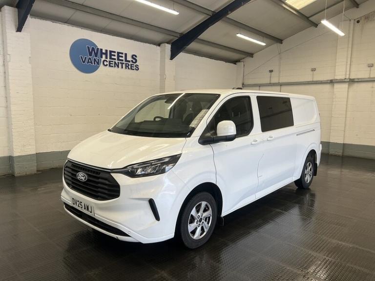 2025 Ford Transit Custom 2.0 EcoBlue 136ps H1 Double Cab Van Limited PANEL VAN DIESEL Manual