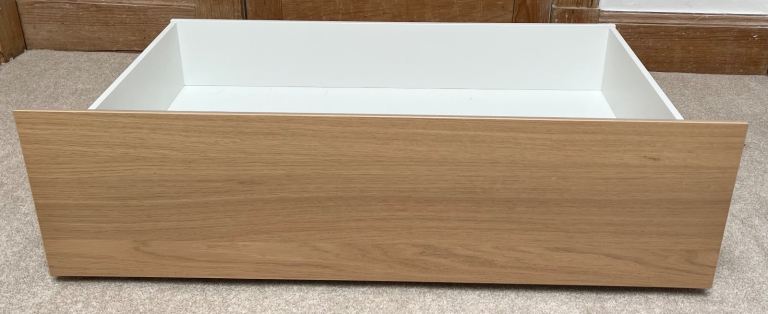 Under bed storage drawers - wheeled - perfect condition - 2 available 