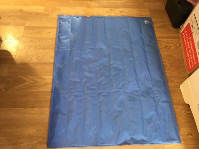 Chilli paws pet cooling mat we bought/ delivered on Friday dogs won’t use them,we have 3
