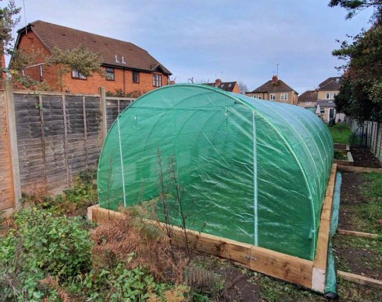 Heavy-Duty Walk-In Polytunnel Greenhouse | Galvanised Steel Frame | UV-Resistant PE Cover