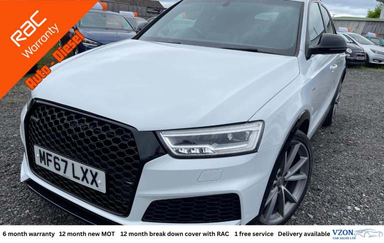 2017 Audi Q3 2.0 TDI Black Edition SUV 5dr Diesel S Tronic quattro Euro 6 (s/s)
