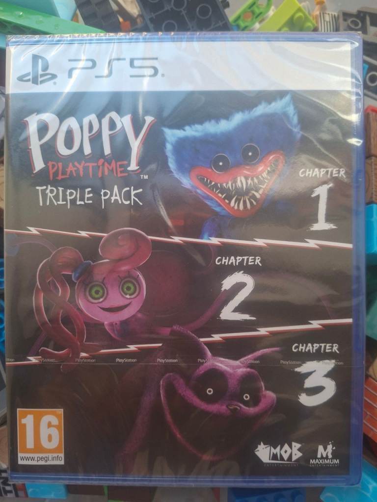 PS5 Poppy Playtime Triple Pack – Brand New, Sealed