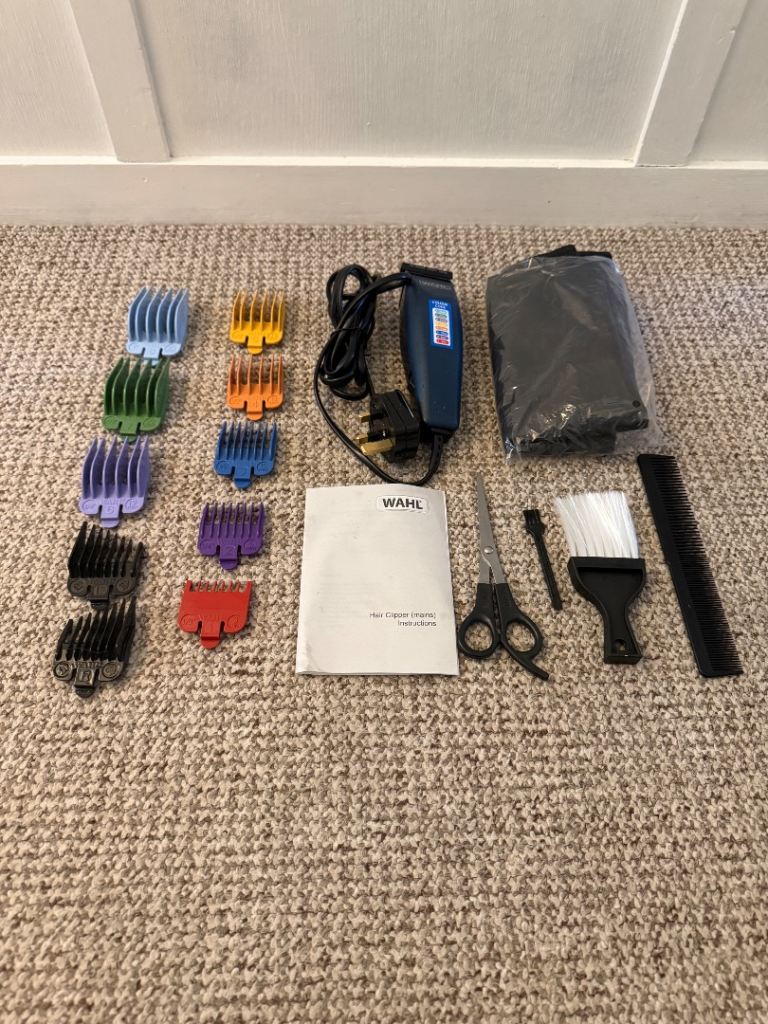 Wahl Colour Hair Clipper Kit, Professional Haircut Set