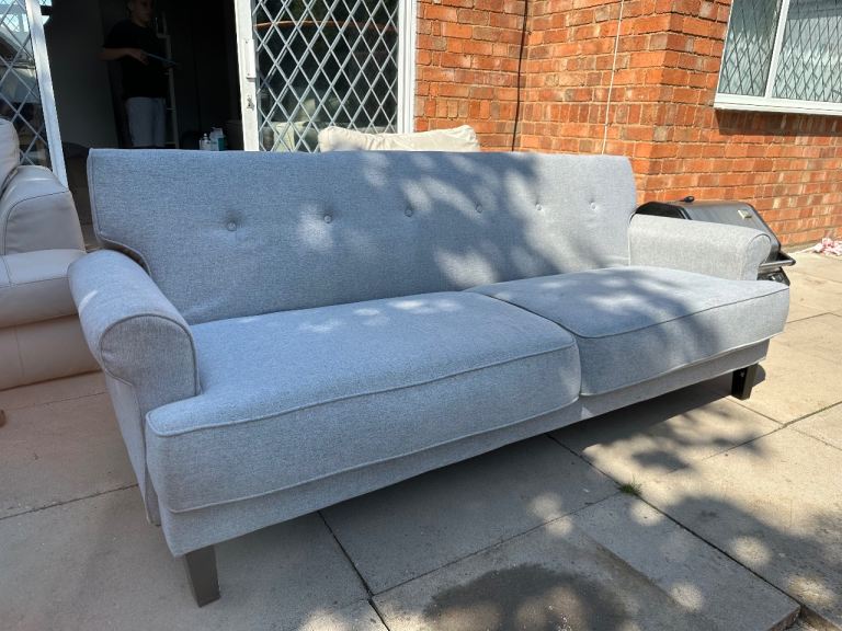 Grey sofa bed 