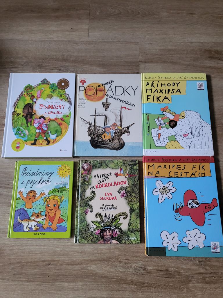 6 Czech Books For Kids - Ceske Knihy Pro Deti