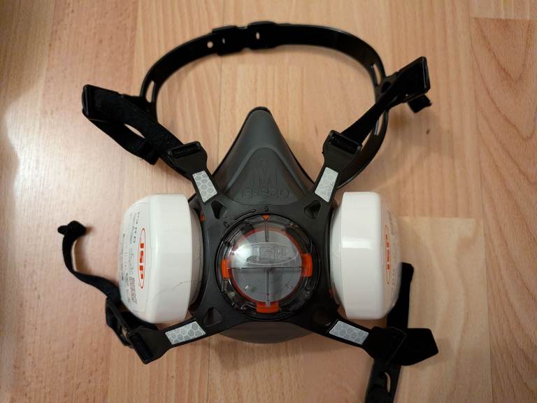 JSP FORCE 8 Half Mask w/Filters -size M