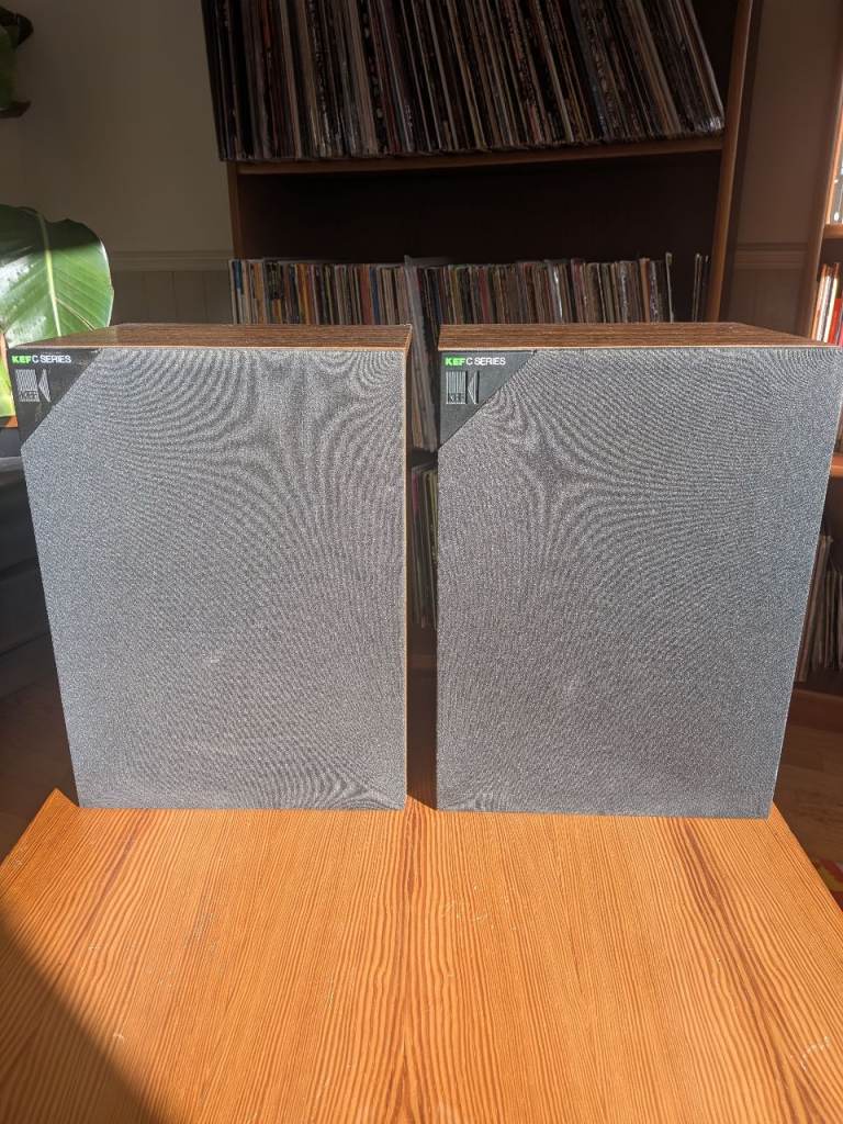KEF C20 Bookshelf Speakers (1980s) 
