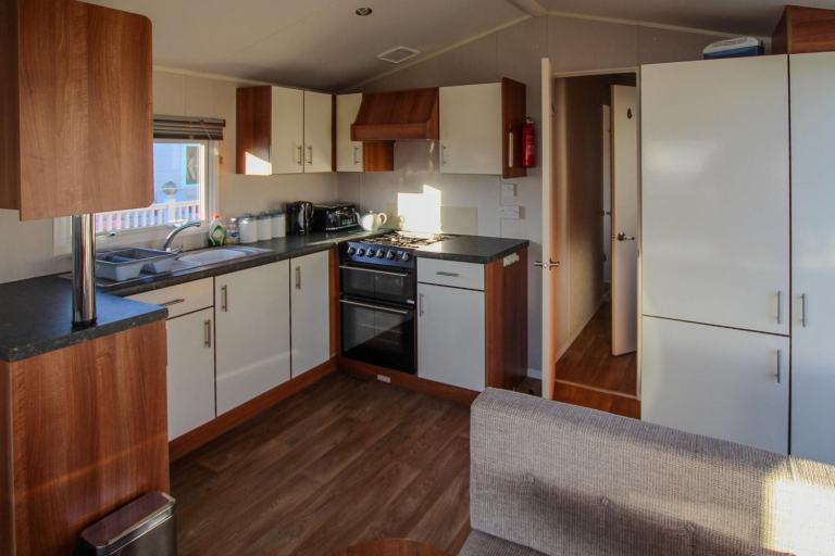 Willerby Caledonia 2017 static caravan sited at Seaview Park, Whitstable, Kent