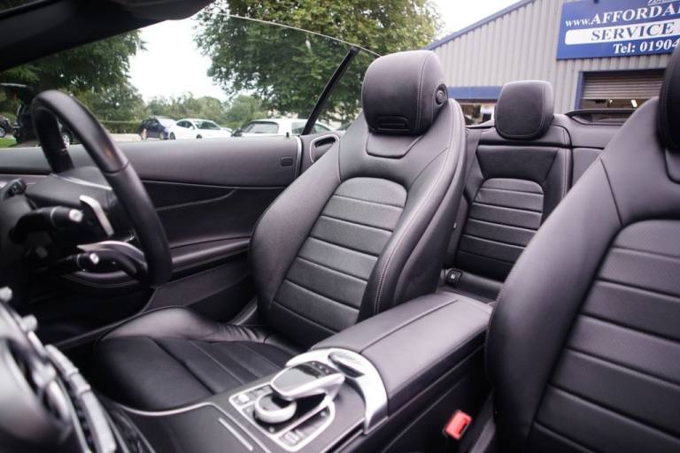 2018 Mercedes-Benz C Class 2.1 C220d AMG Line (Premium Plus) Cabriolet 2dr Diesel G-Tronic+ 4MATI...