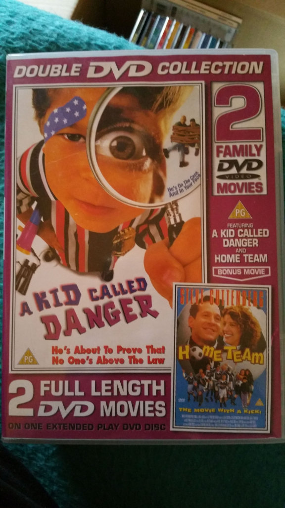 Double sided Dvd, A kid called danger & home team