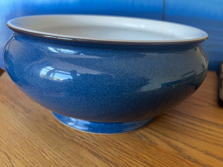 Denby imperial Blue tureen 