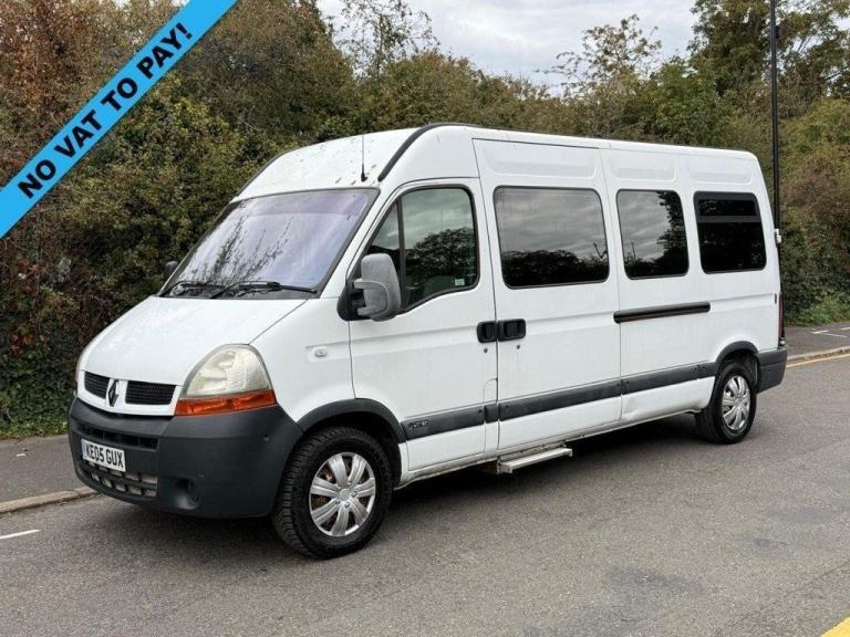 2005 05 RENAULT MASTER 2.5L 100 BHP LM35 L3 LWB MINI BUS/AMBULANCE (NO VAT) DIES