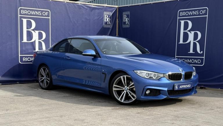 2014 BMW 4 Series 2.0 420d M Sport Convertible 2dr Diesel Auto Euro 6 (s/s) (184 ps) Convertible ...