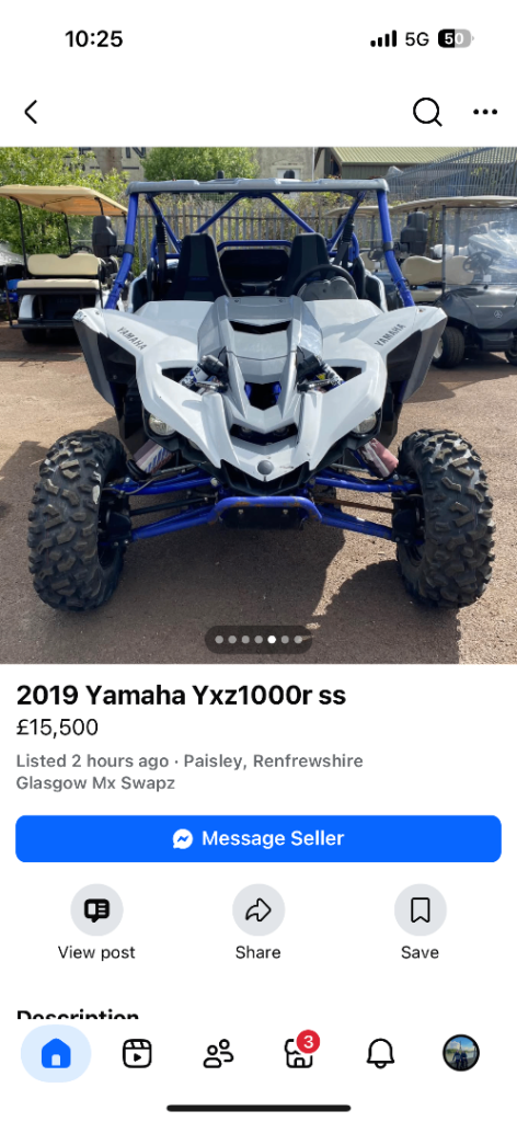 Yamaha yxz1000r ss