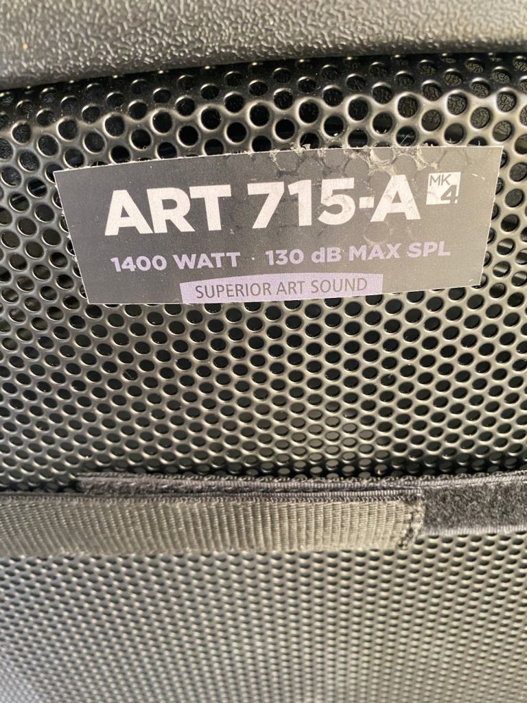 Rcf 715a mk 4 active speakers