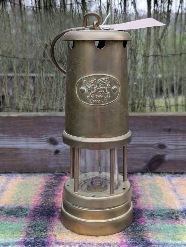 Brass miners lamp