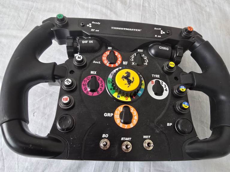 F1 Wheel add on for Thrustmaster base 