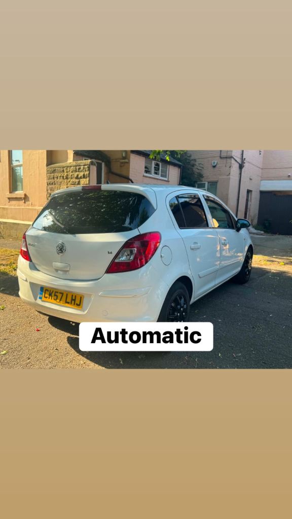 Vauxhall, CORSA, Automatic, Hatchback, 2007, Other, 1364 (cc), 5 doors