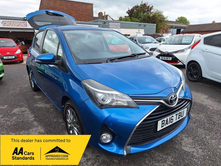 2016 Toyota Yaris 1.33 VVT-i Icon 5dr HATCHBACK PETROL Manual
