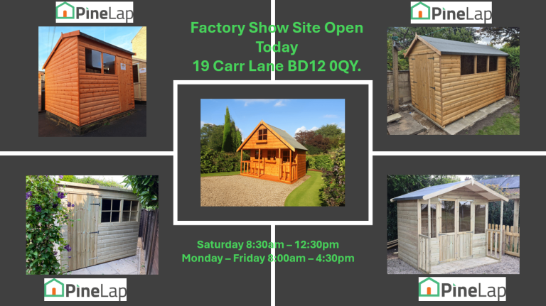 Dog Kennel Outdoor Pinelap Deluxe 4FT x 4FT Large Wooden Kennel Fully T&G 12mm