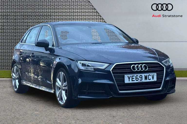 2019 Audi A3 30 TFSI 116 S Line 5dr HATCHBACK PETROL Manual