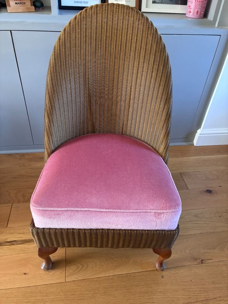 Lloyd loom lusty nursing chair  
